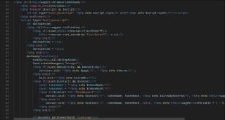 Capture d'écran layout Particule Informatique - partie 2