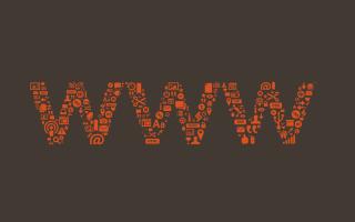 Le logo www représentant le Web: World Wide Web